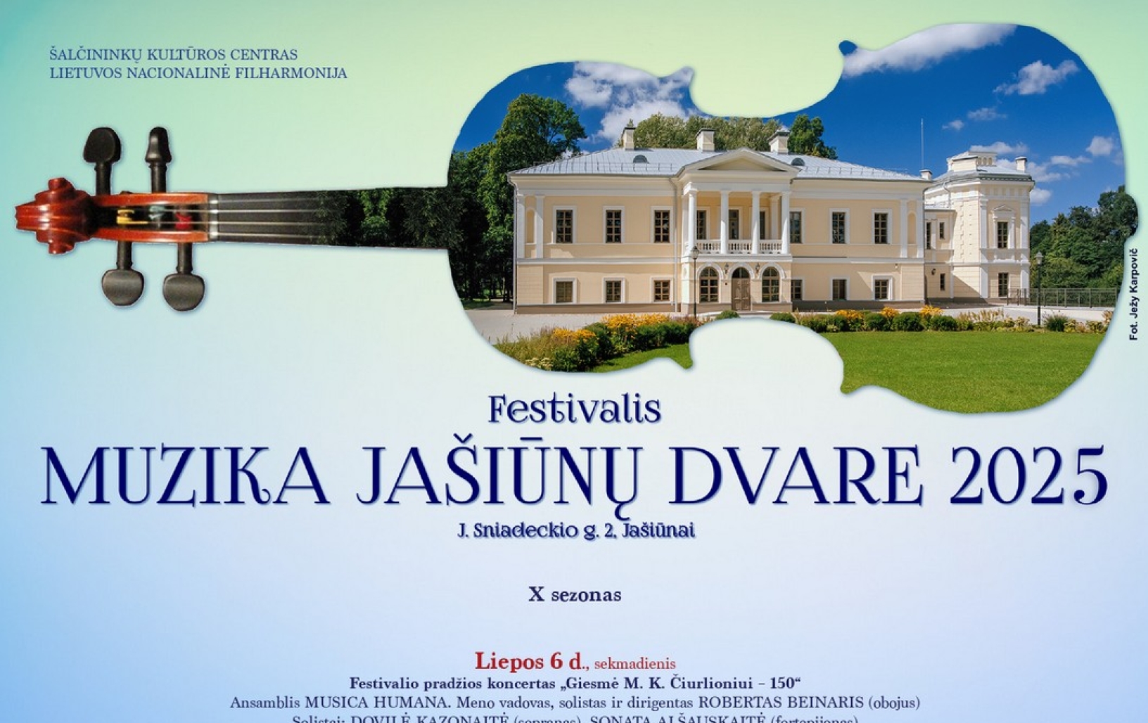 Festivalis „Muzika Jašiūnų dvare“ 2025