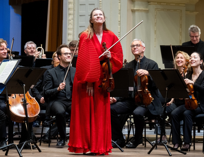 Smuiko žvaigždė Janine Jansen ir orkestras „Camerata Salzburg“. Čiurlionio ir Mendelssohno...