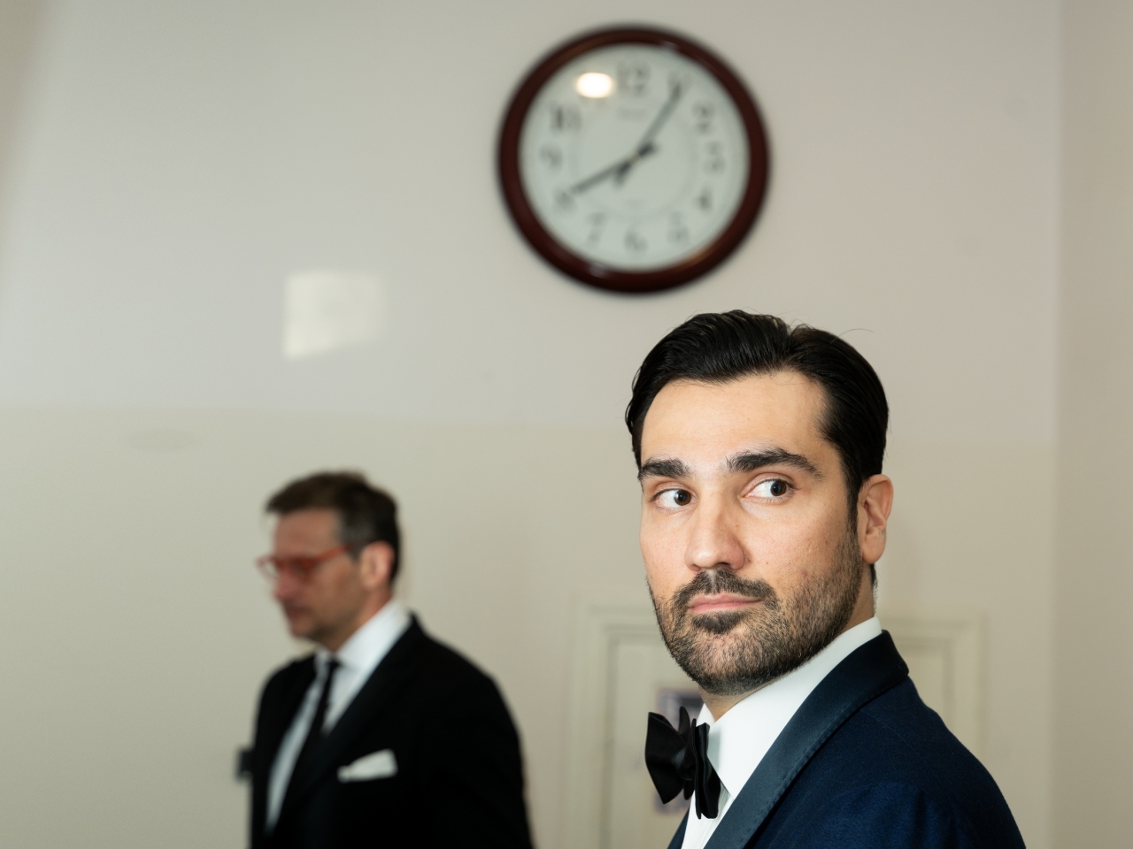 Pasaulio operos scenų žvaigždė Jonathanas Tetelmanas, LNSO, Modestas Pitrėnas ©Dmitrijus...