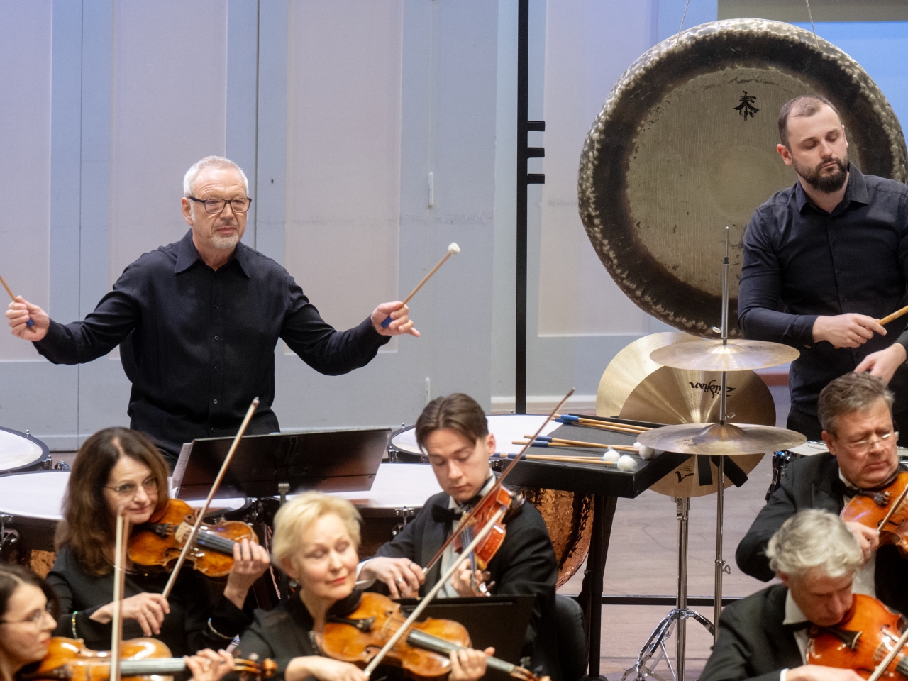 Carmen, Bolero and Tango. LCO, Sergej Krylov, “Giunter Percussion” ©Dmitrijus Matvejevas