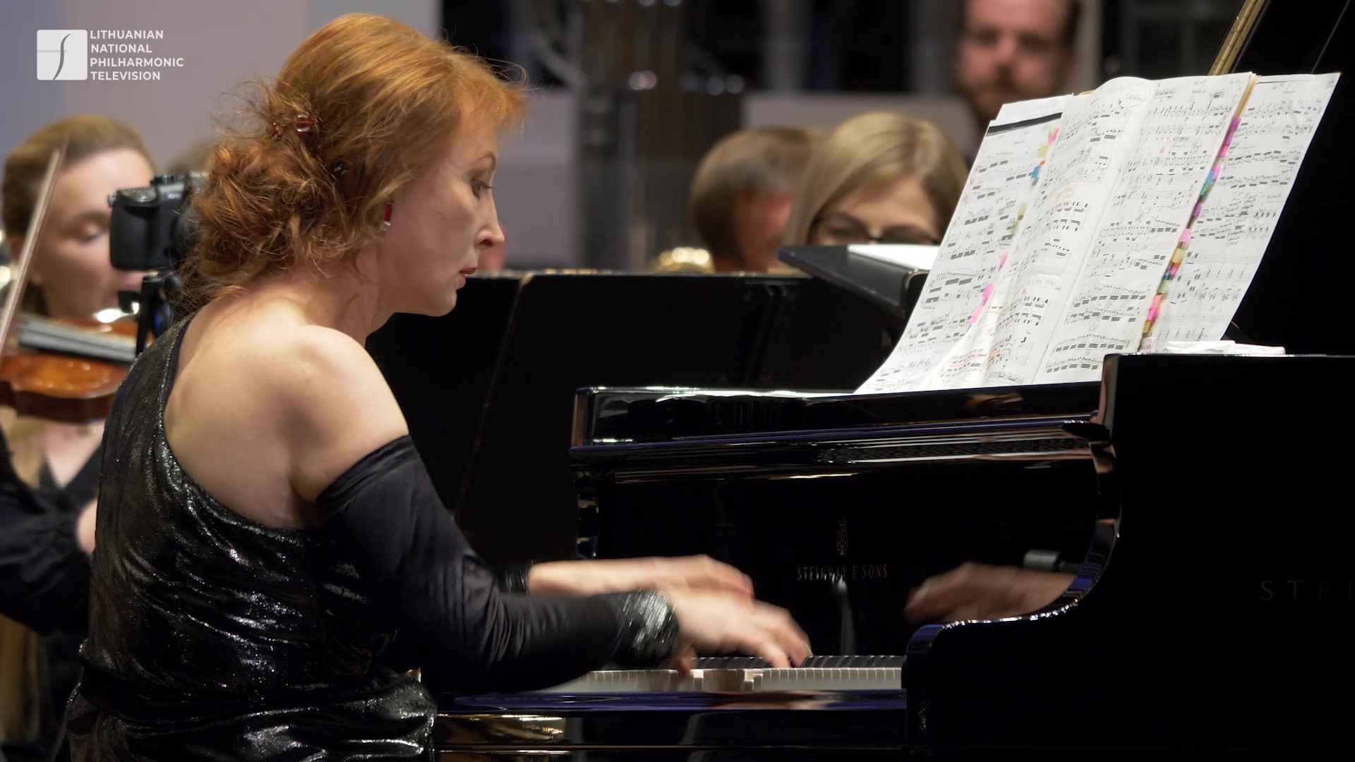 Dedication to HER. May the Première Happen! The LNSO, Mūza Rubackytė, Stefan Lano